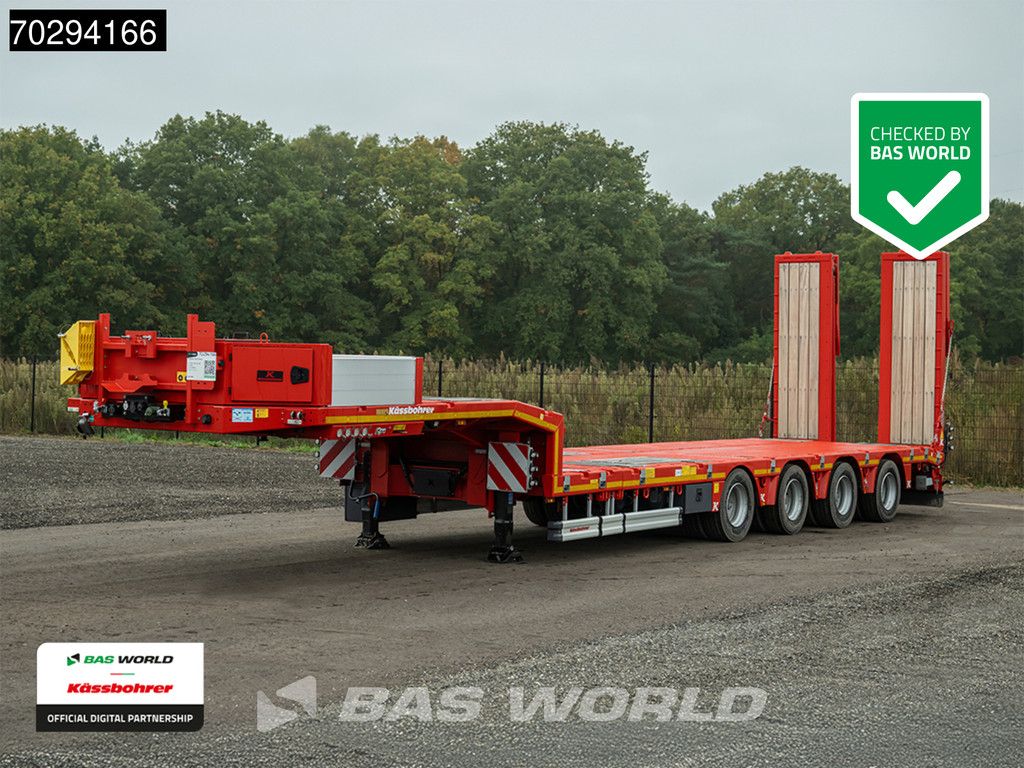 Kässbohrer LB4E 3 Achsen Extendable Ramps! 1x Lift 3x Steering Axle
