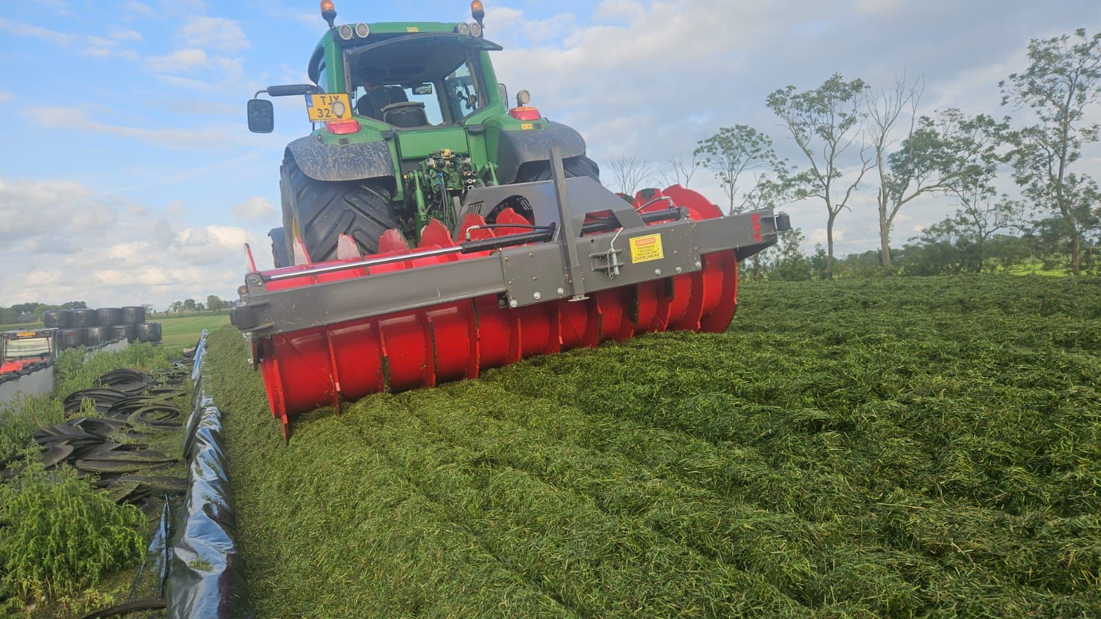 Kuilwals/silowals aandrukwals