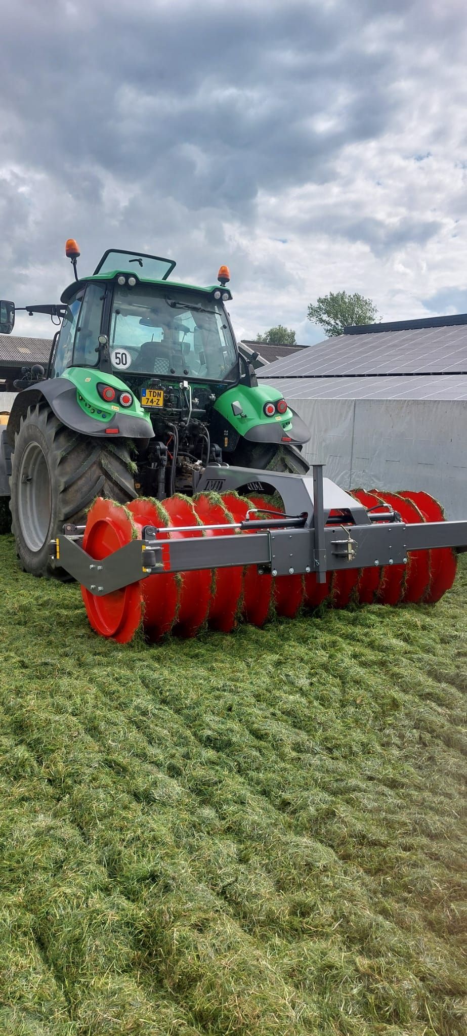 Kuilwals/silowals aandrukwals