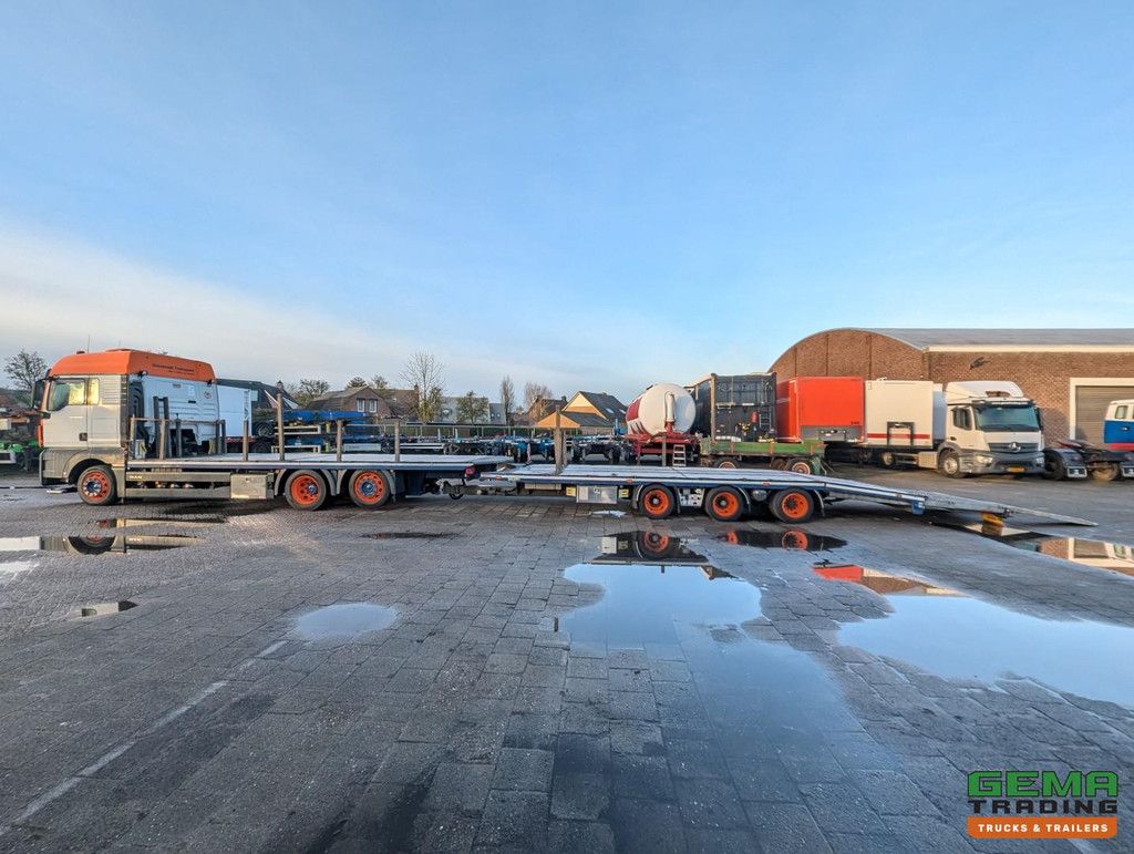 MAN TGX 26.500 6x2/4 LL Euro6 - Retarder + Recker FZ3 3-Axle Trailer - Extendable