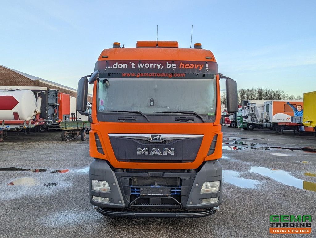 MAN TGX 26.500 6x2/4 LL Euro6 - Retarder + Recker FZ3 3-Axle Trailer - Extendable
