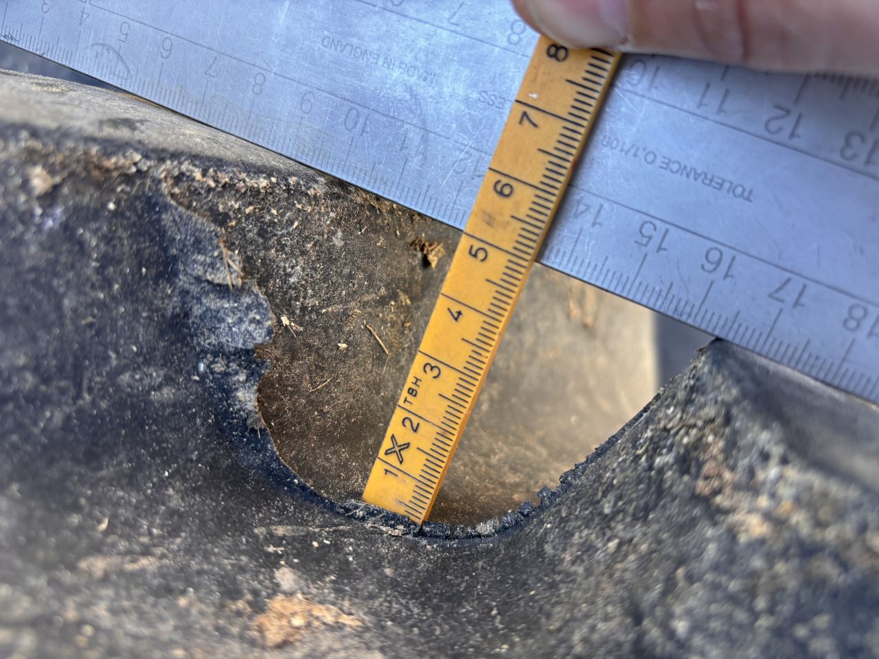 Set wielen 520/85R38 - profiel 90%