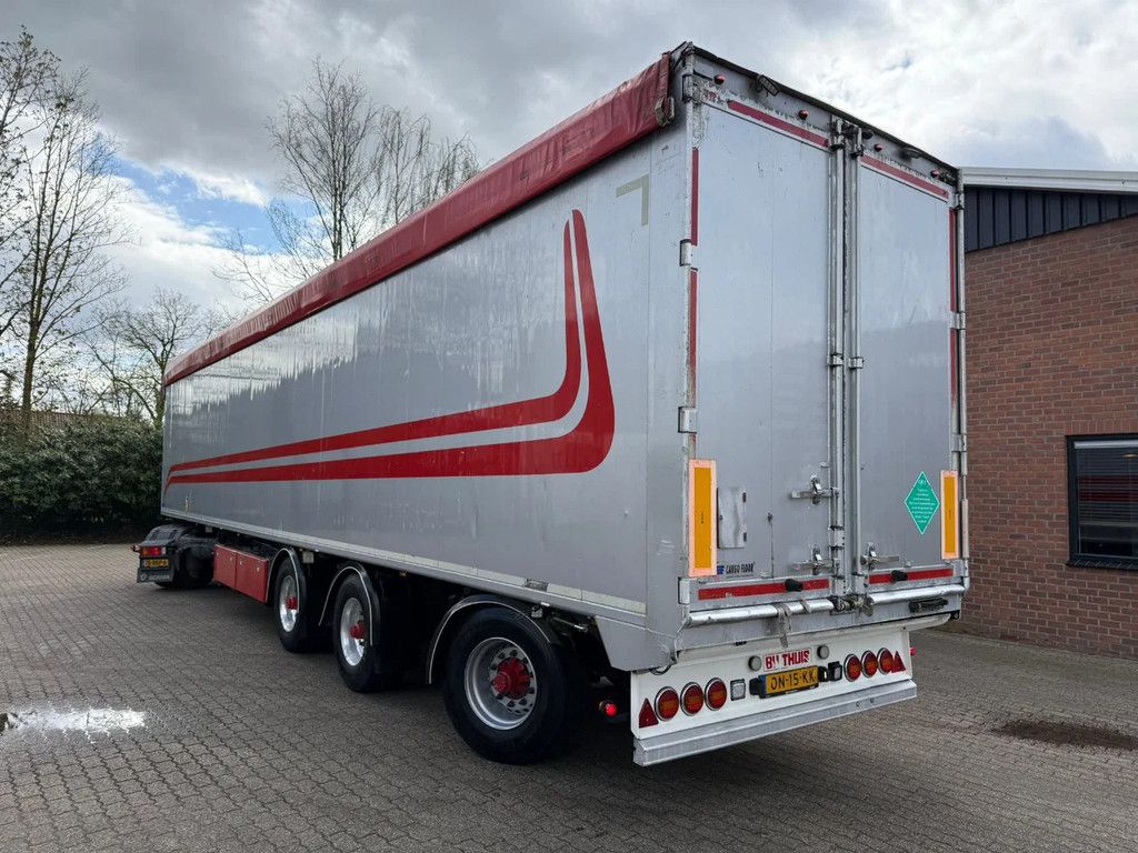 Bulthuis TAWA08 90m3 Stuuras+Liftas Cargo Floor 10MM 10 tons assen NL Trailer APK/TUV 09-2026