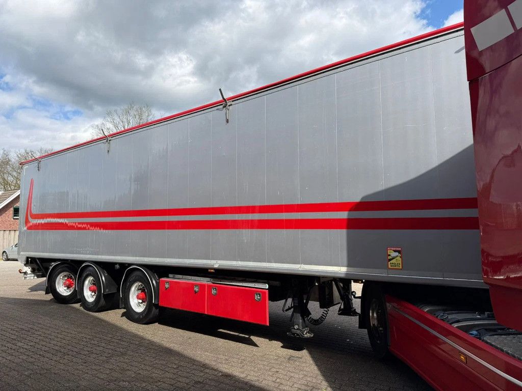 Bulthuis TAWA08 90m3 Stuuras+Liftas Cargo Floor 10MM 10 tons assen NL Trailer APK/TUV 09-2026