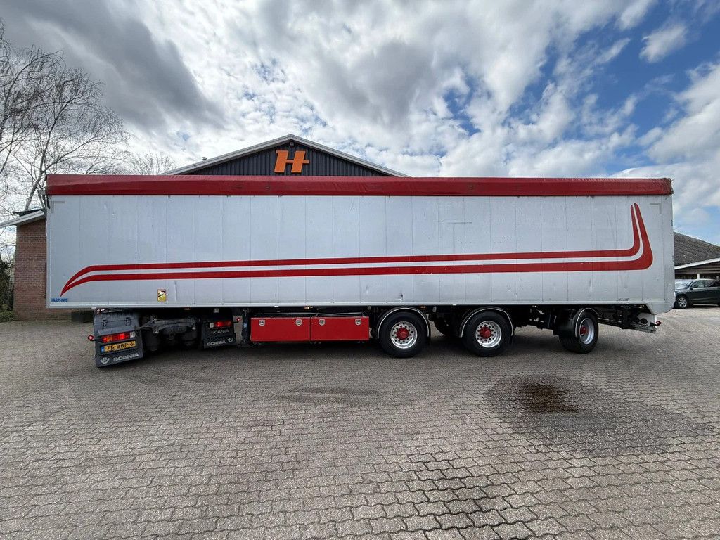 Bulthuis TAWA08 90m3 Stuuras+Liftas Cargo Floor 10MM 10 tons assen NL Trailer APK/TUV 09-2026