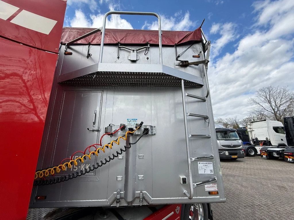 Bulthuis TAWA08 90m3 Stuuras+Liftas Cargo Floor 10MM 10 tons assen NL Trailer APK/TUV 09-2026