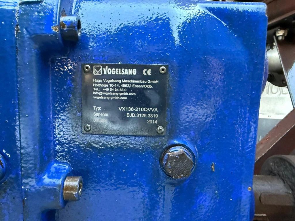 Burg 36m3 RVS/Edelstahl Vogelsang pump Mest/Voer