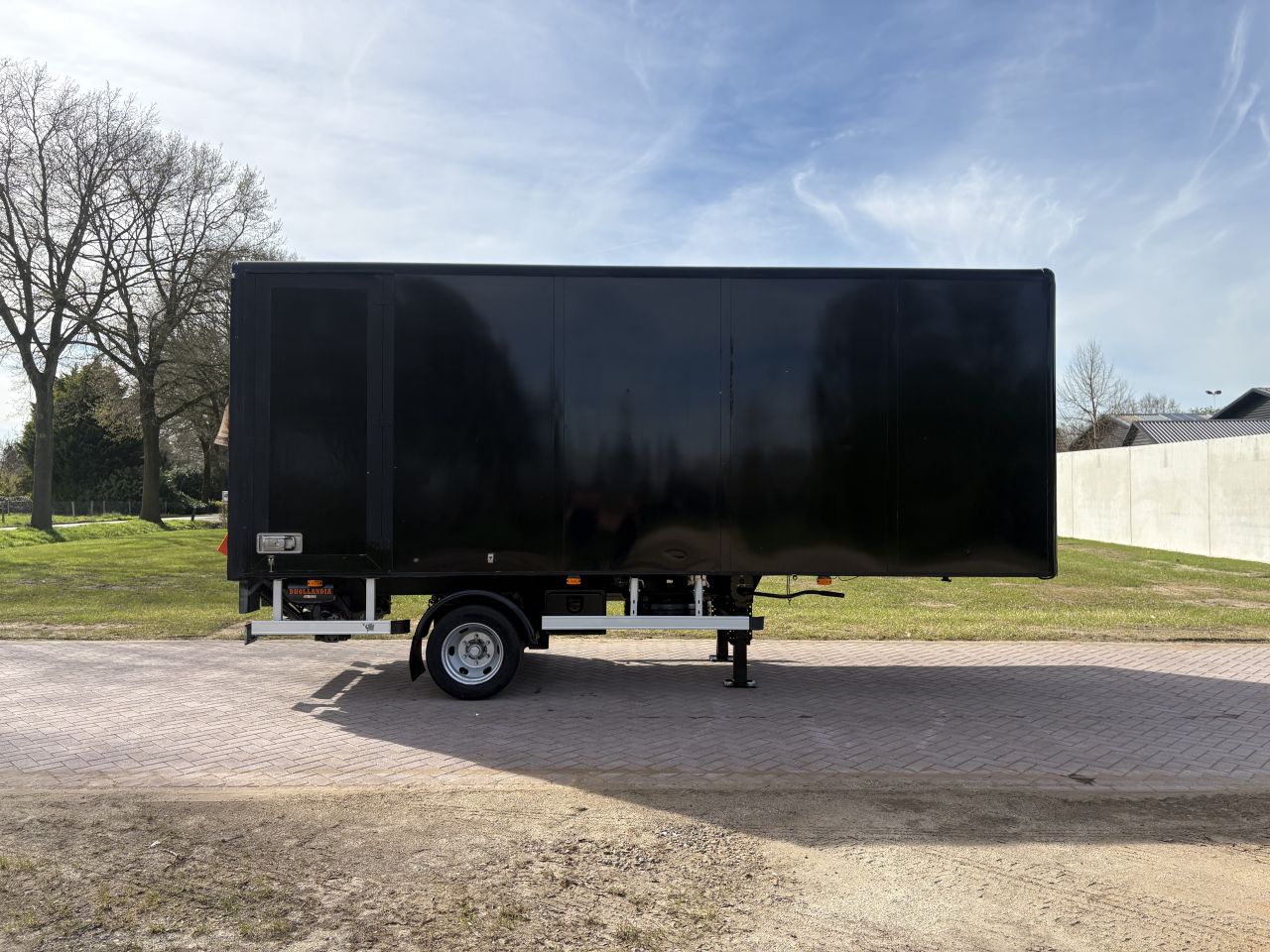 Be oplegger 7 ton Kuiper met laadklep 1000kg