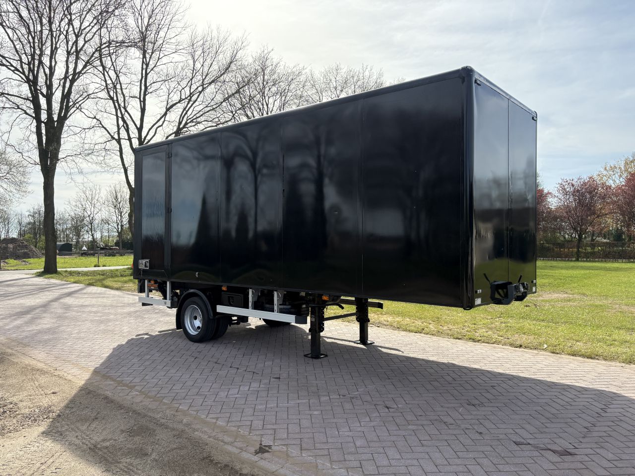 Be oplegger 7 ton Kuiper met laadklep 1000kg