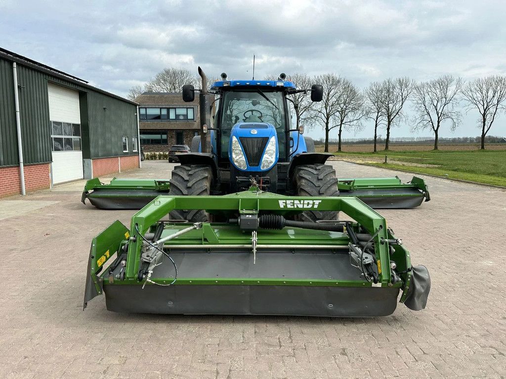 Fendt maaicombinatie Slicer 310 FZKC en Slicer 991 TLKC