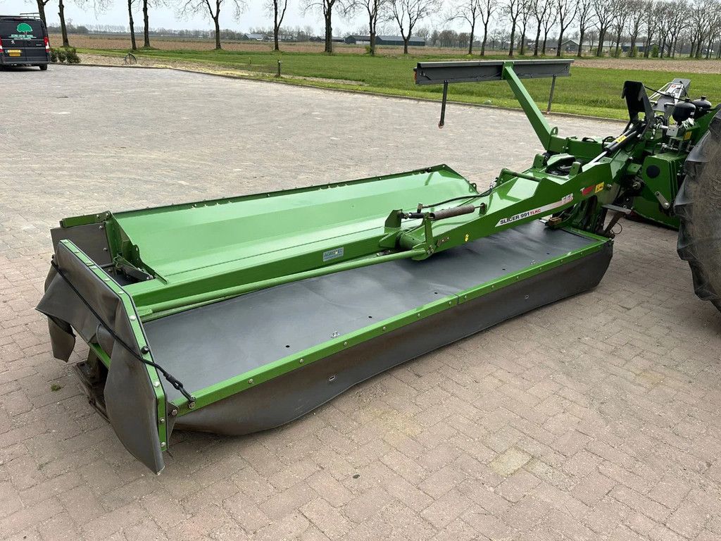 Fendt maaicombinatie Slicer 310 FZKC en Slicer 991 TLKC