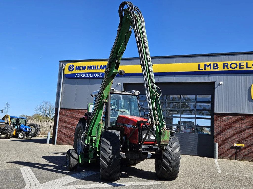 Massey Ferguson 6290 met Herder Maaiarm Dyna 6