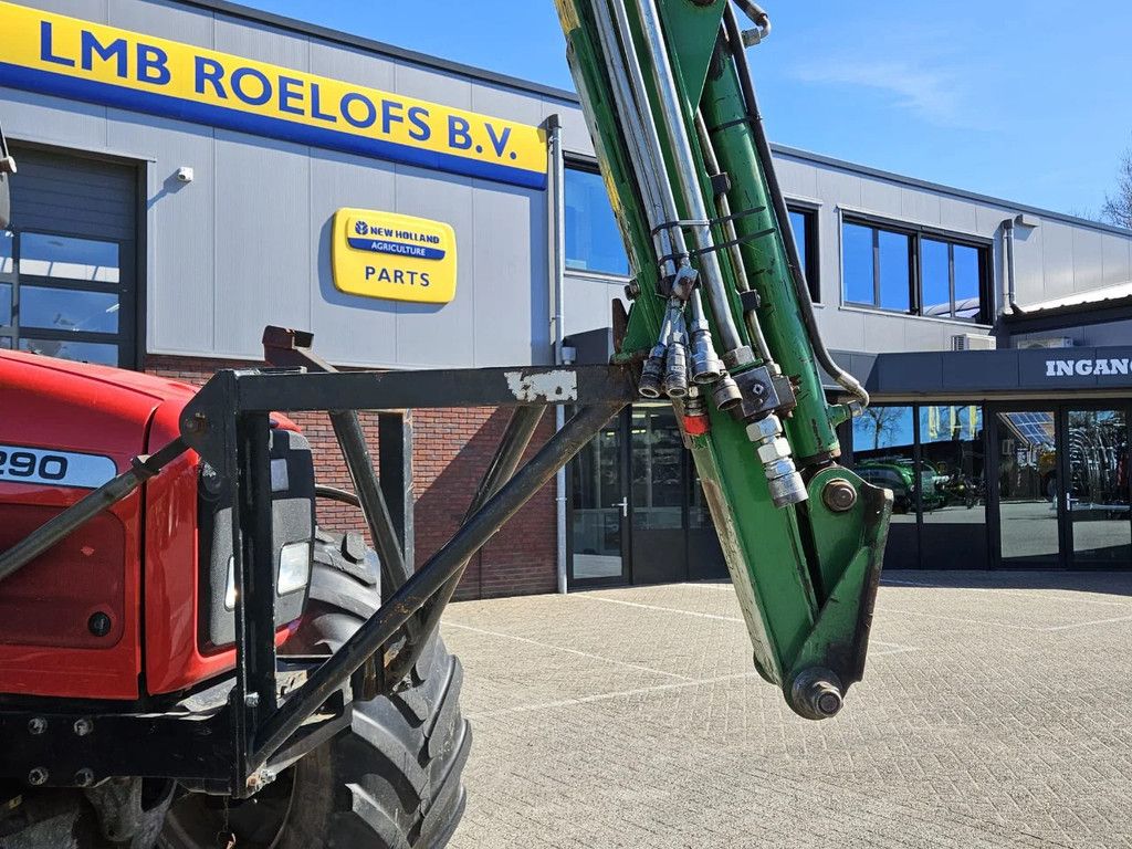 Massey Ferguson 6290 met Herder Maaiarm Dyna 6