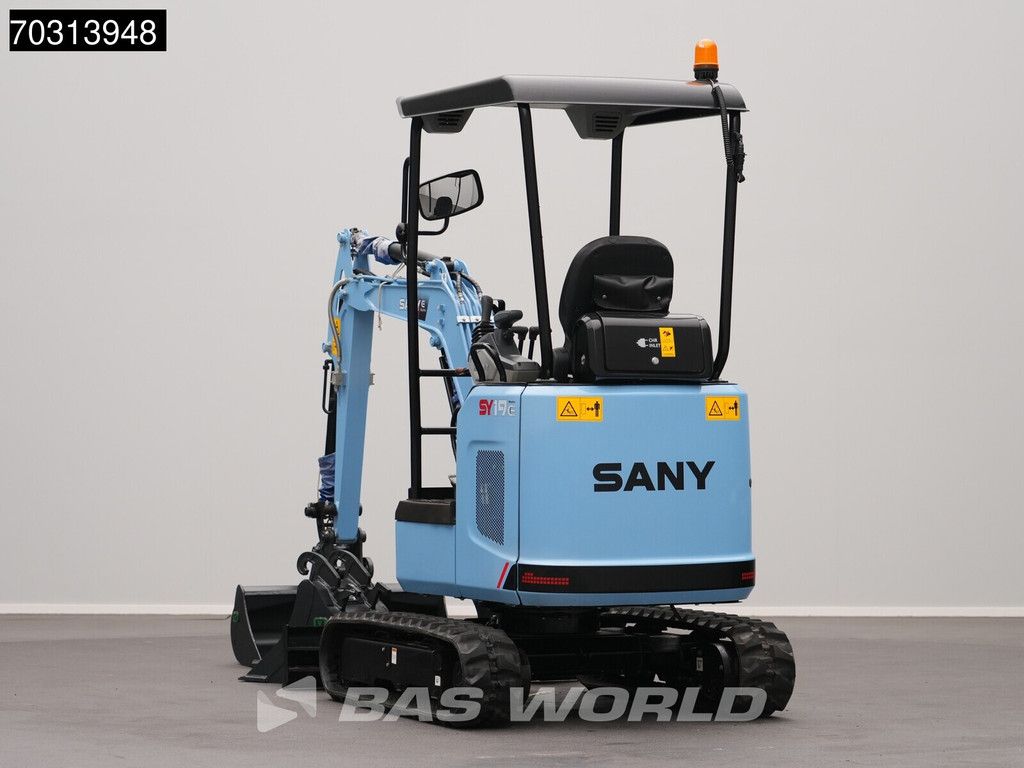 Sany SY19 E 22 kWh - CW/3 Buckets - Lithium-ion