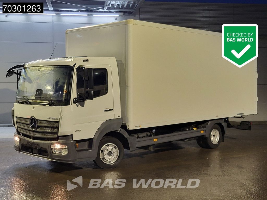 Mercedes Atego 816 4X2 8tonner Manual gearbox Cruisecontrol FCW Euro 6