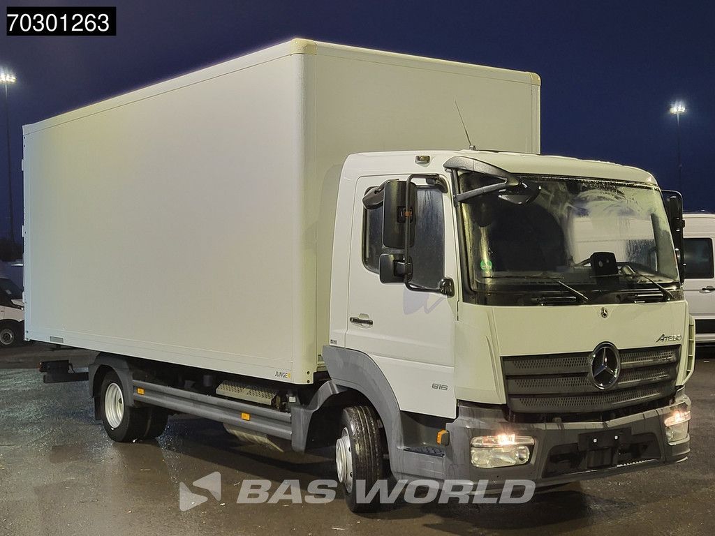 Mercedes Atego 816 4X2 8tonner Manual gearbox Cruisecontrol FCW Euro 6