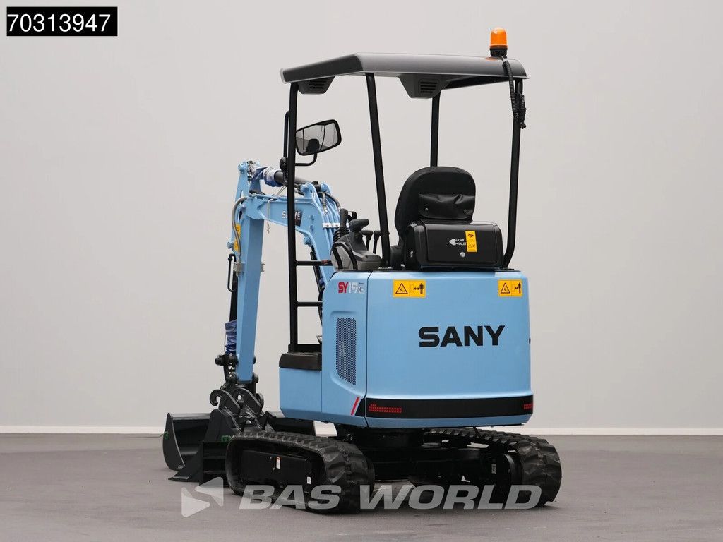 Sany SY19 E 22 kWh - CW/3 Buckets - Lithium-ion