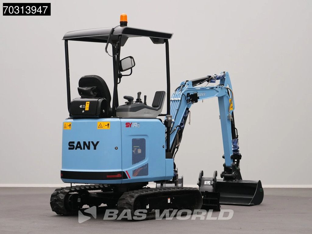 Sany SY19 E 22 kWh - CW/3 Buckets - Lithium-ion