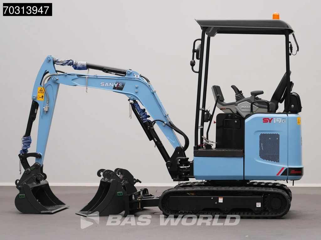 Sany SY19 E 22 kWh - CW/3 Buckets - Lithium-ion