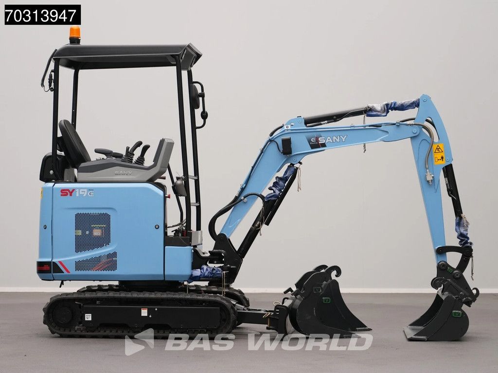 Sany SY19 E 22 kWh - CW/3 Buckets - Lithium-ion