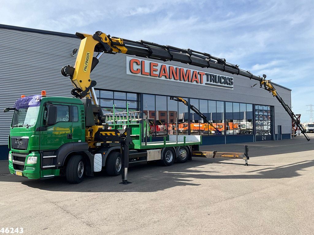 Man TGS 35.360 8x2 Palfinger 100 Tonmeter laadkraan + Fly-Jib