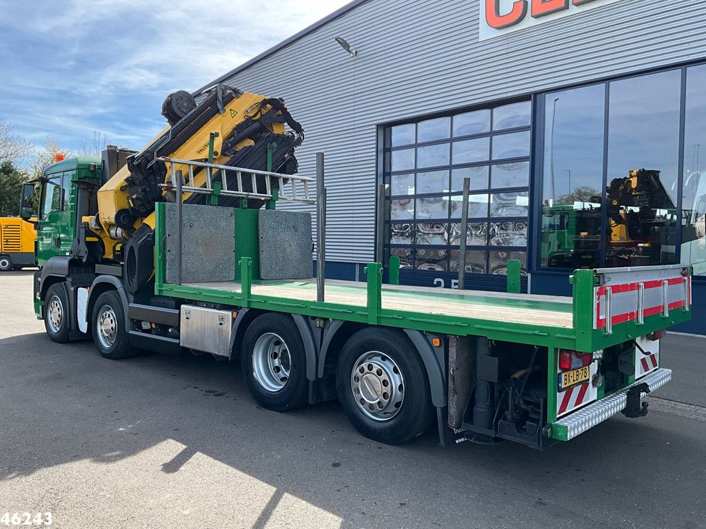 Man TGS 35.360 8x2 Palfinger 100 Tonmeter laadkraan + Fly-Jib