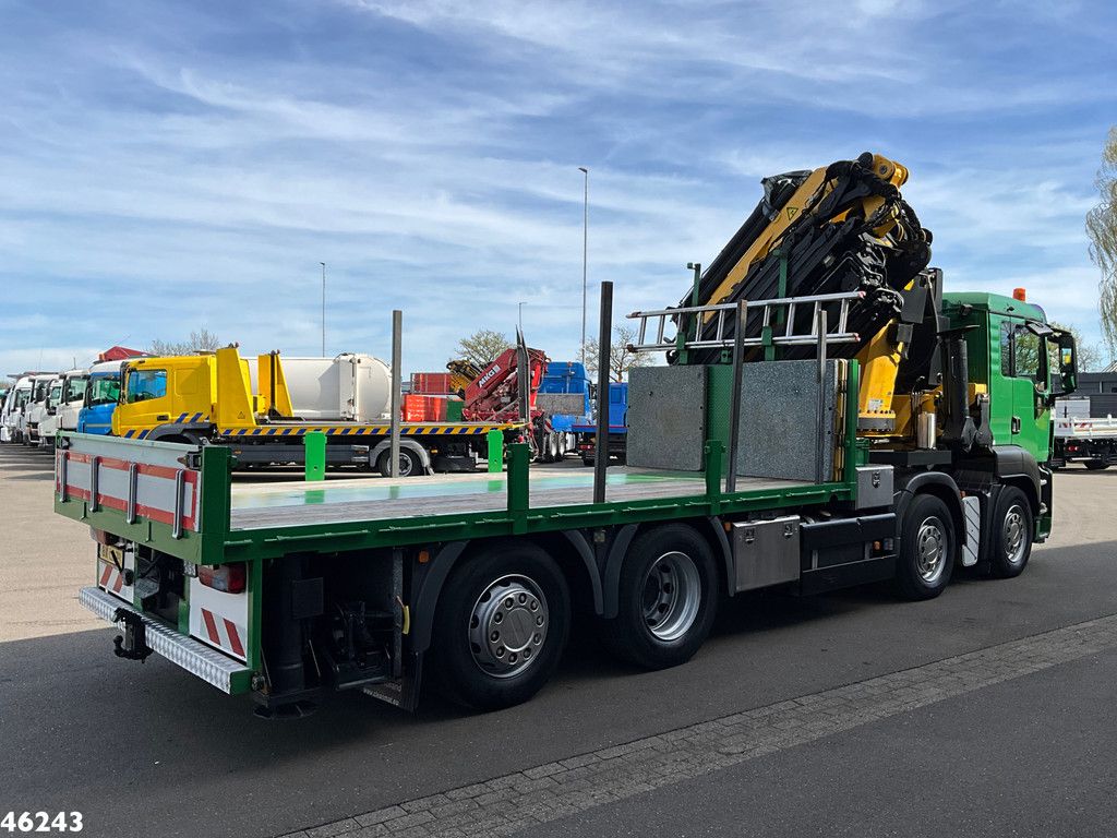 Man TGS 35.360 8x2 Palfinger 100 Tonmeter laadkraan + Fly-Jib