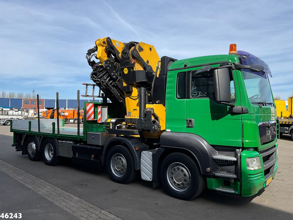 Man TGS 35.360 8x2 Palfinger 100 Tonmeter laadkraan + Fly-Jib