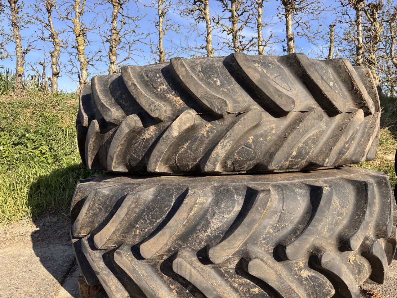 Set wielen 520/85R38 - profiel 90%