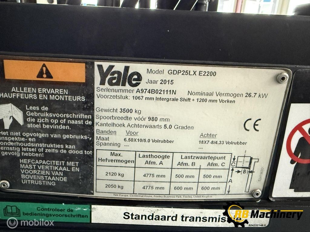Yale GDP25LX