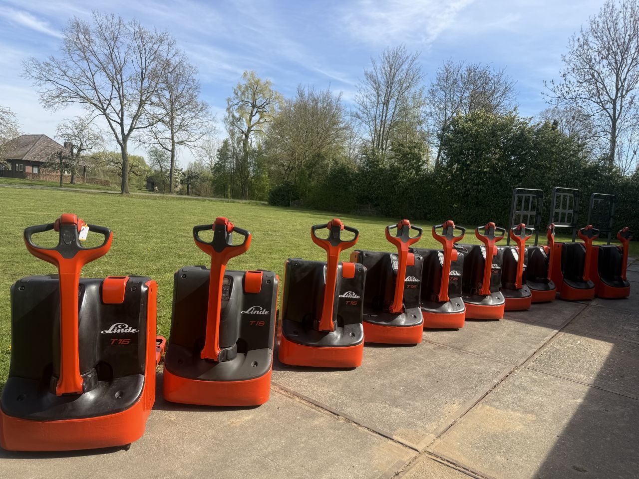 Linde T16 elektrische palletwagens - 10 st voorraad