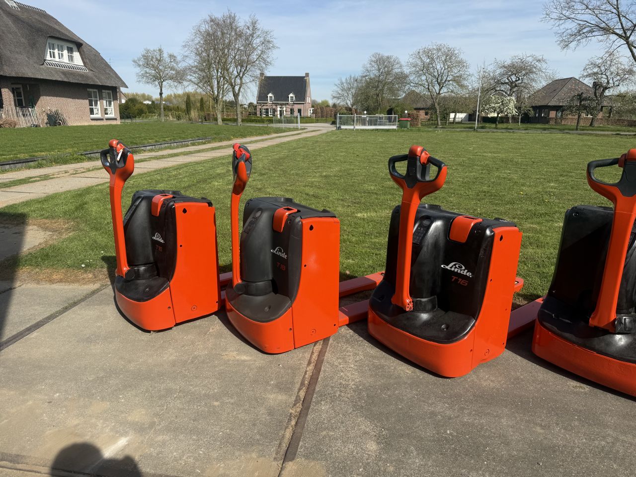 Linde T16 elektrische palletwagens - 10 st voorraad