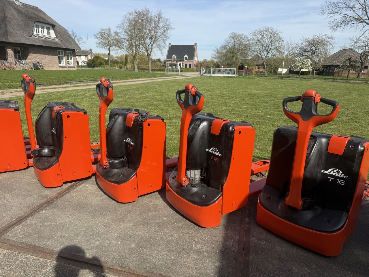Linde T16 elektrische palletwagens - 10 st voorraad