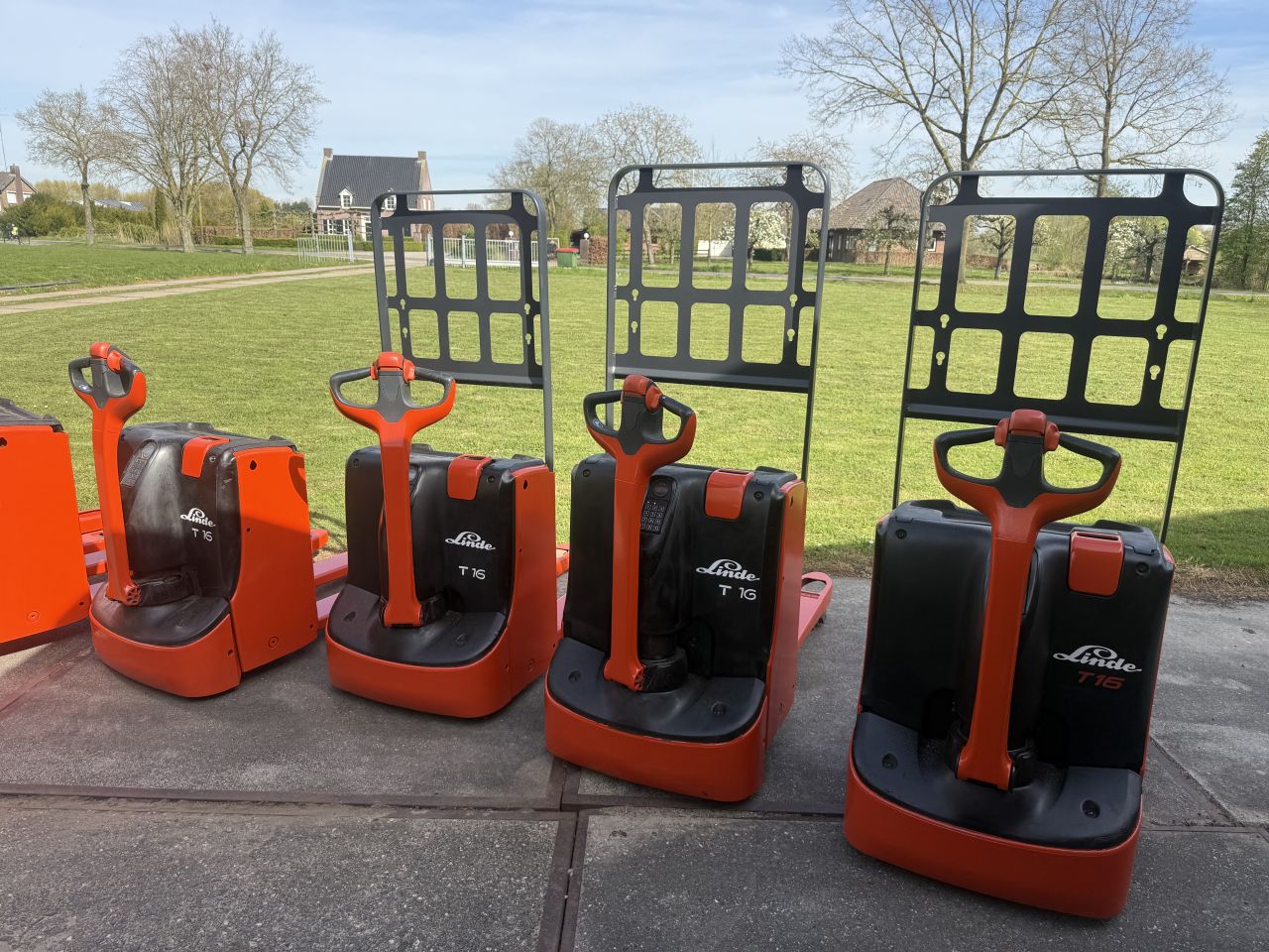 Linde T16 elektrische palletwagens - 10 st voorraad