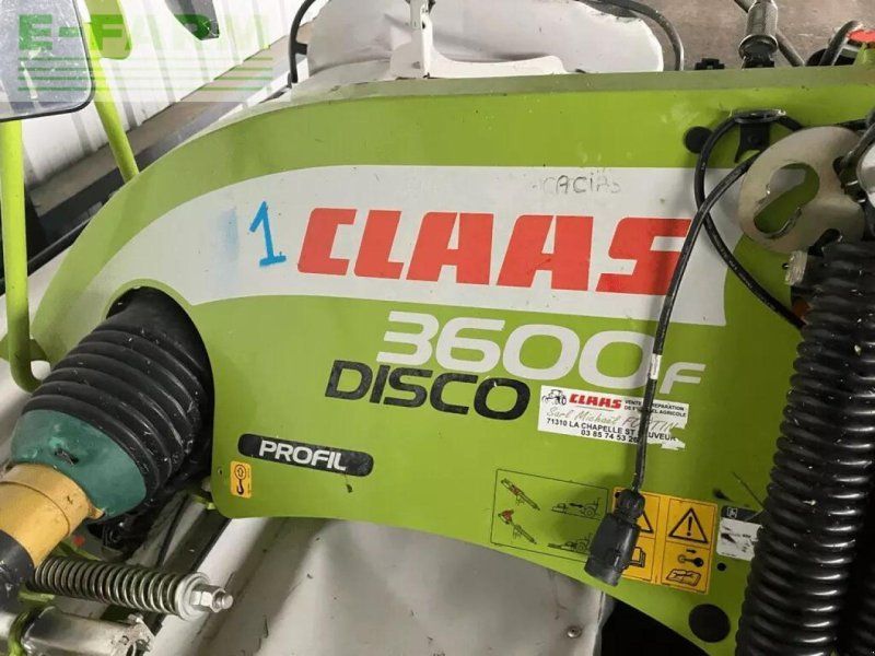 Claas disco 3600 f profil