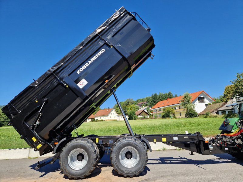 Kobzarenko TSP-30 Muldenkipper 710/50-26,5 Druckluft Plane
