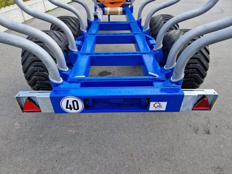 Scandic ST-12D 16t 9m Kran 750kg Hubkraft Druckluft Funkfernsteuerung