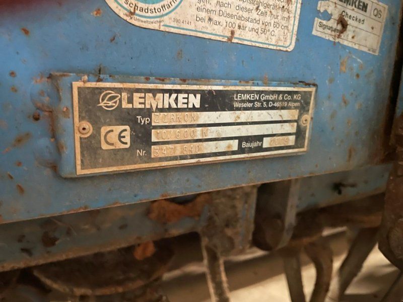 Lemken Zirkon 9/600