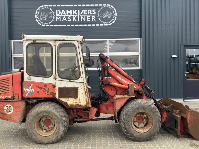 Weidemann 1704 D/D  kører og starter rigtig godt 1704 D/D kører