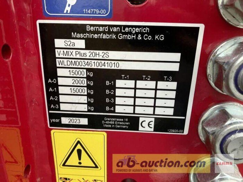 Van Lengerich V-MIX PLUS 20H-2S
