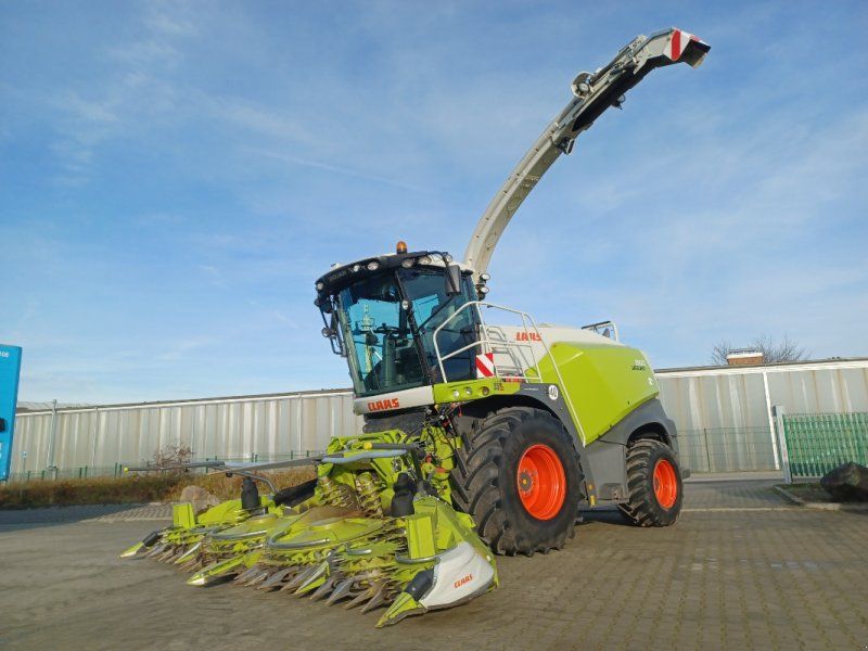 Claas Jaguar 860 + PU 300 Prof Contour+ Orbis 600 SD TS