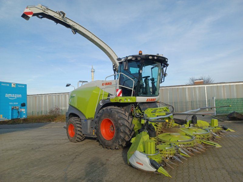 Claas Jaguar 860 + PU 300 Prof Contour+ Orbis 600 SD TS