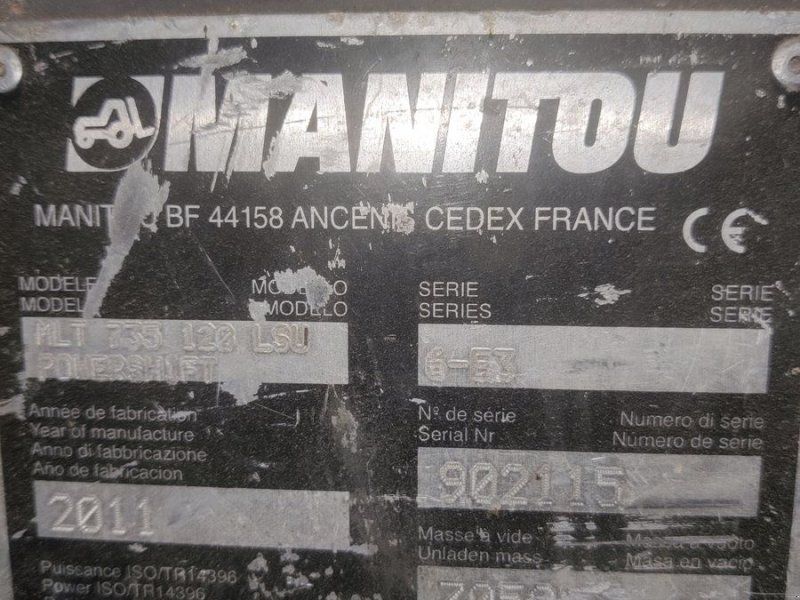 Manitou MLT 735 120 LSU POWERSHIFT