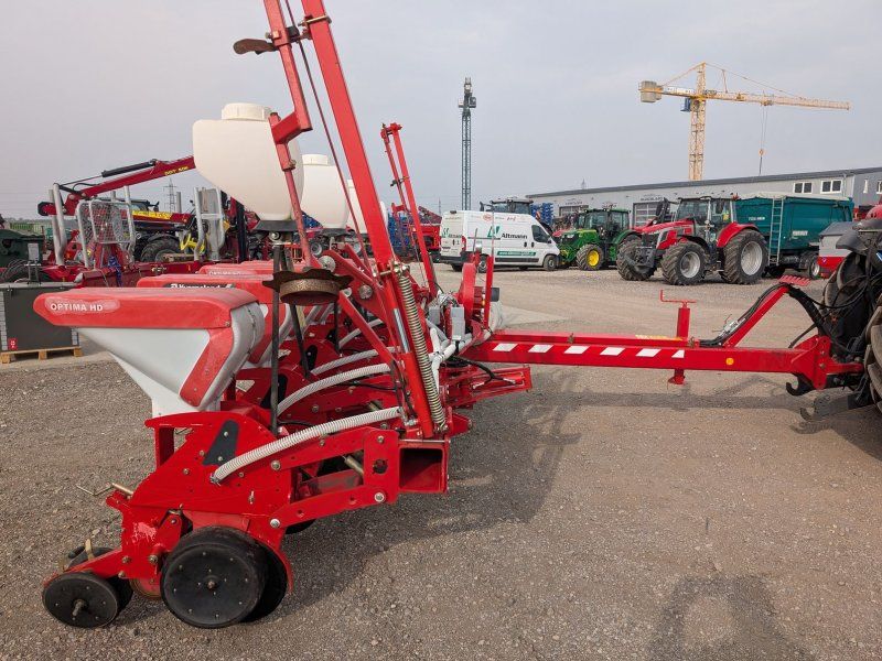 Kverneland Optima TF profi 8reihig, Mikrogranulatstreuer