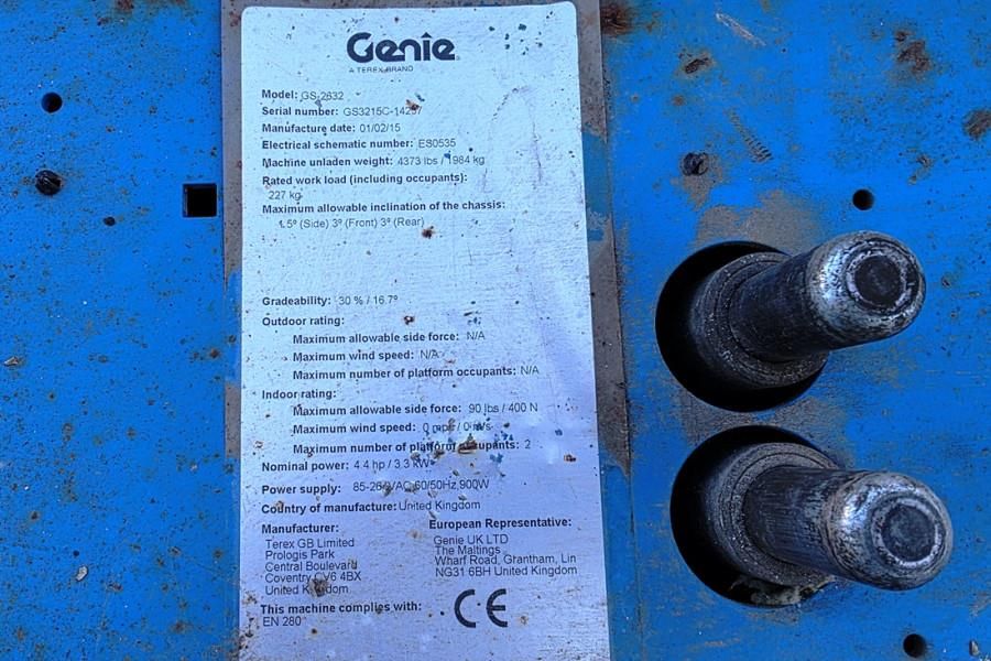 Genie GS2632 Electric, 10m Working Height, Non Marking T