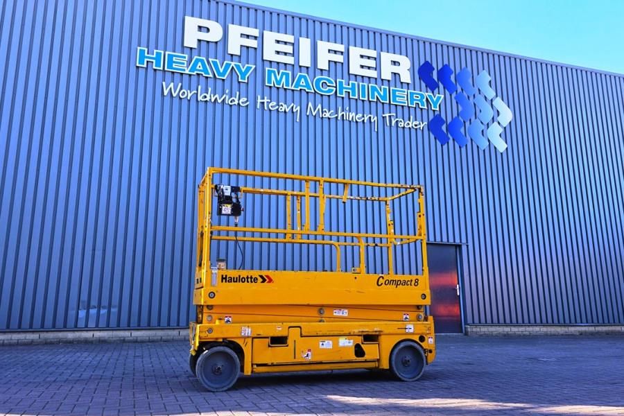 Haulotte Compact 8 Electric, 8.2m Working Height, 350kg Cap