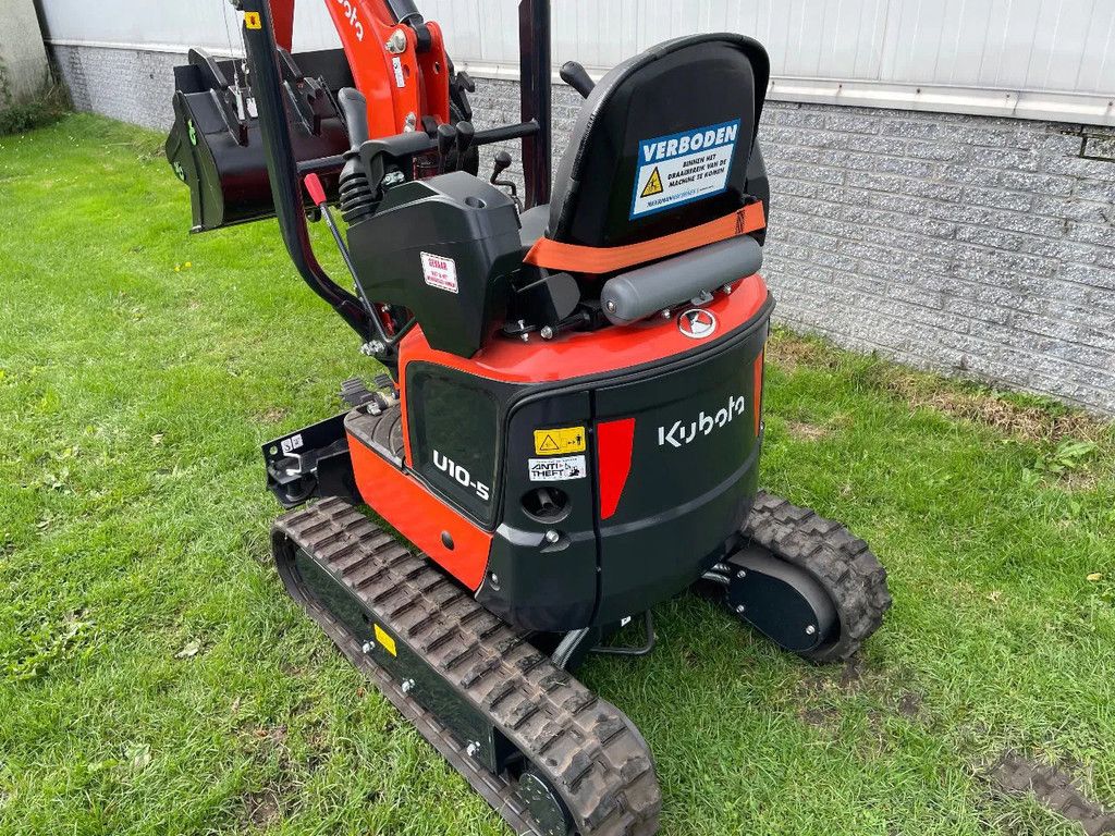 Kubota Minigraver U10-5 graafmachine NIEUW! Met bakken