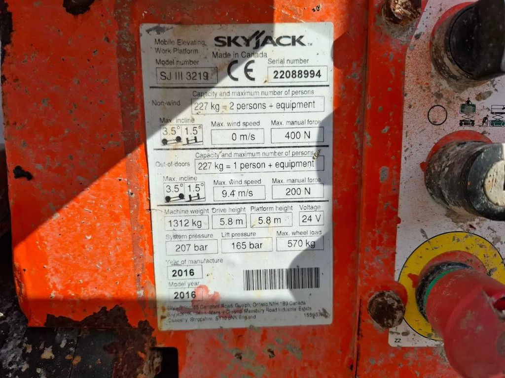 Skyjack SJ 3219