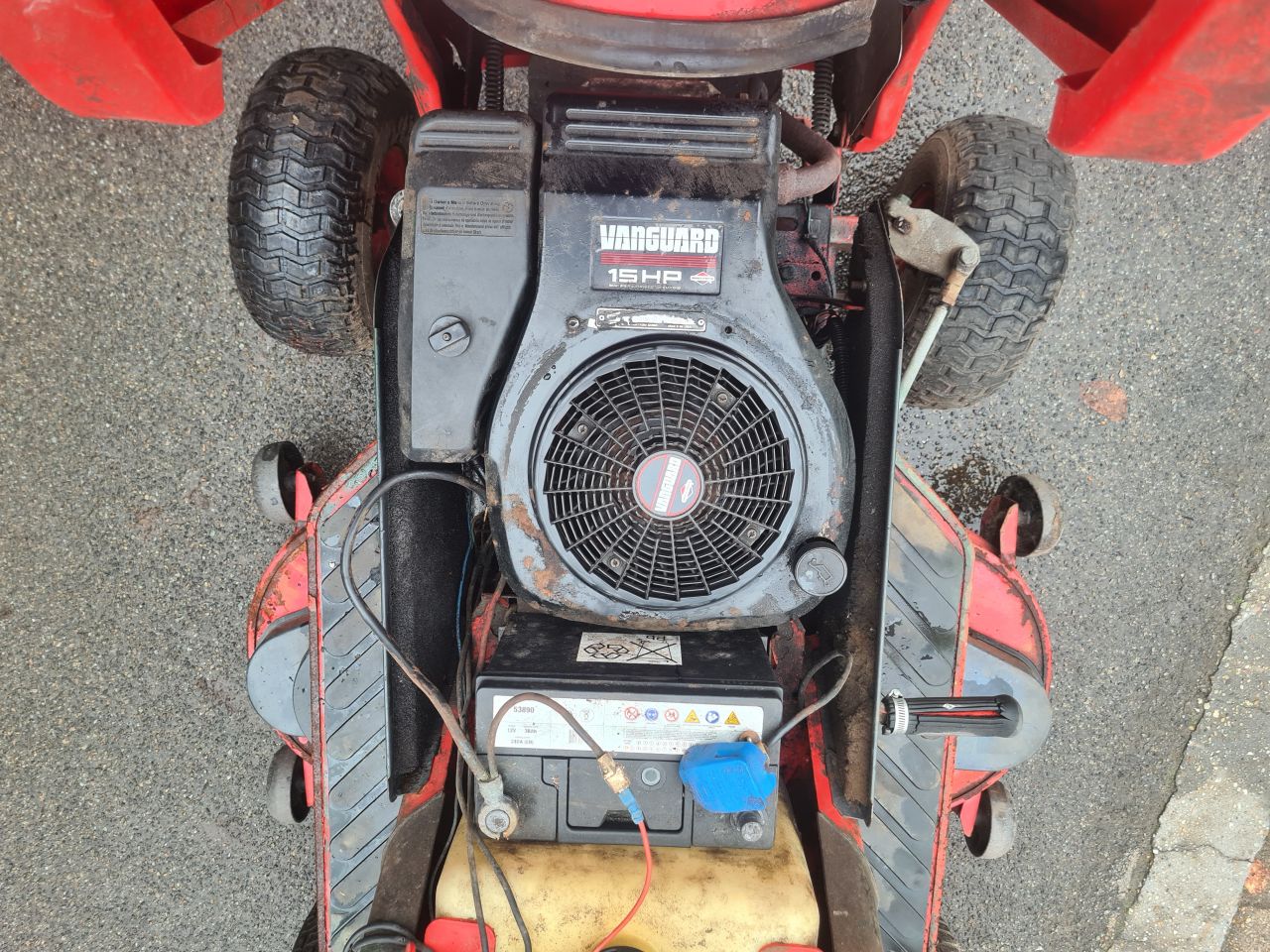 Westwood countax K15 opknapper zitmaaier.