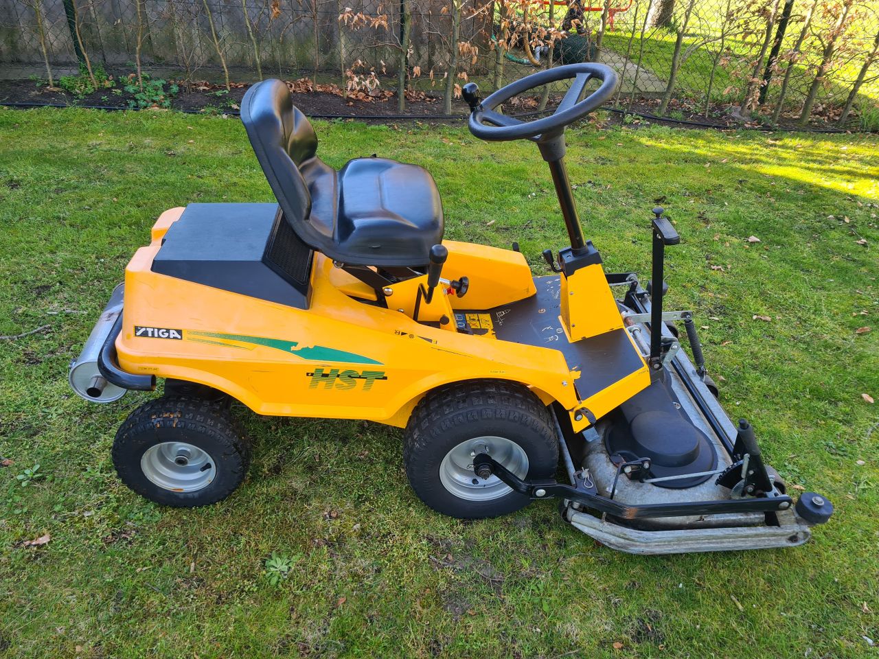 Stiga villa frontmaaier mulch maaier mulchmaaier hydrostaat.